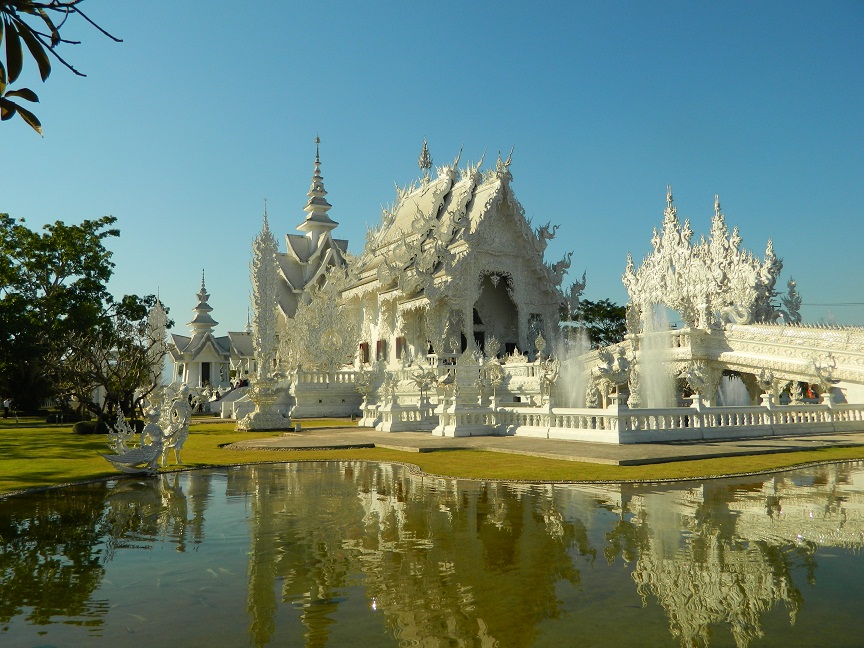 Weiße Tempel Thailand