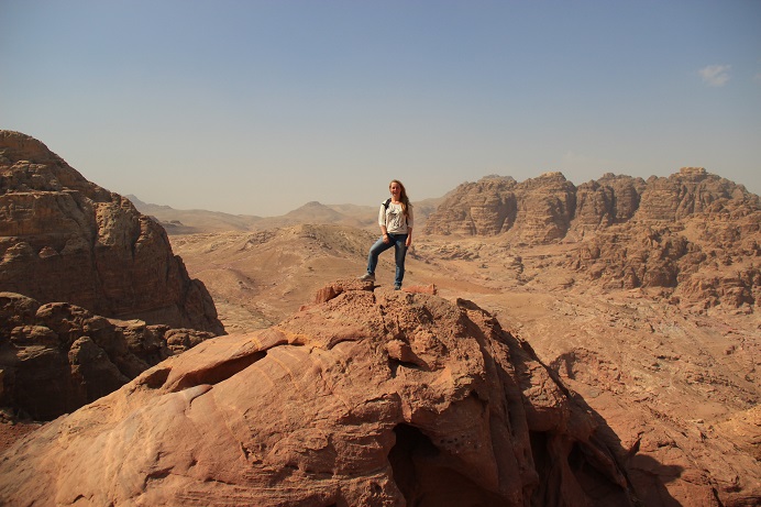 Petra Jordanien: Klettern lohnt sich