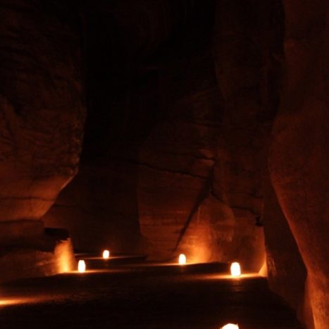 Petra, Jordanien… bei Nacht!