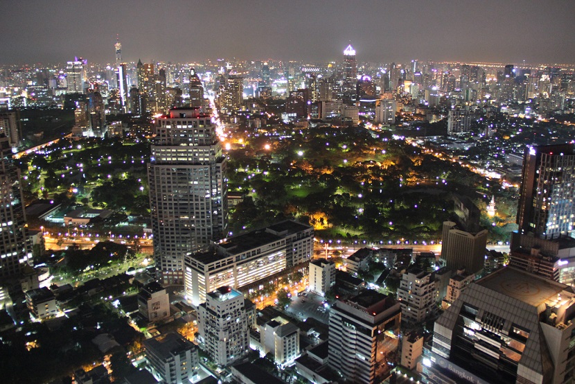 Bangkok - Aussicht von der Moon Bar