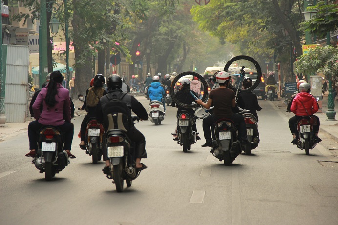 Vietnam Urlaub - Saigon und der Verkehr