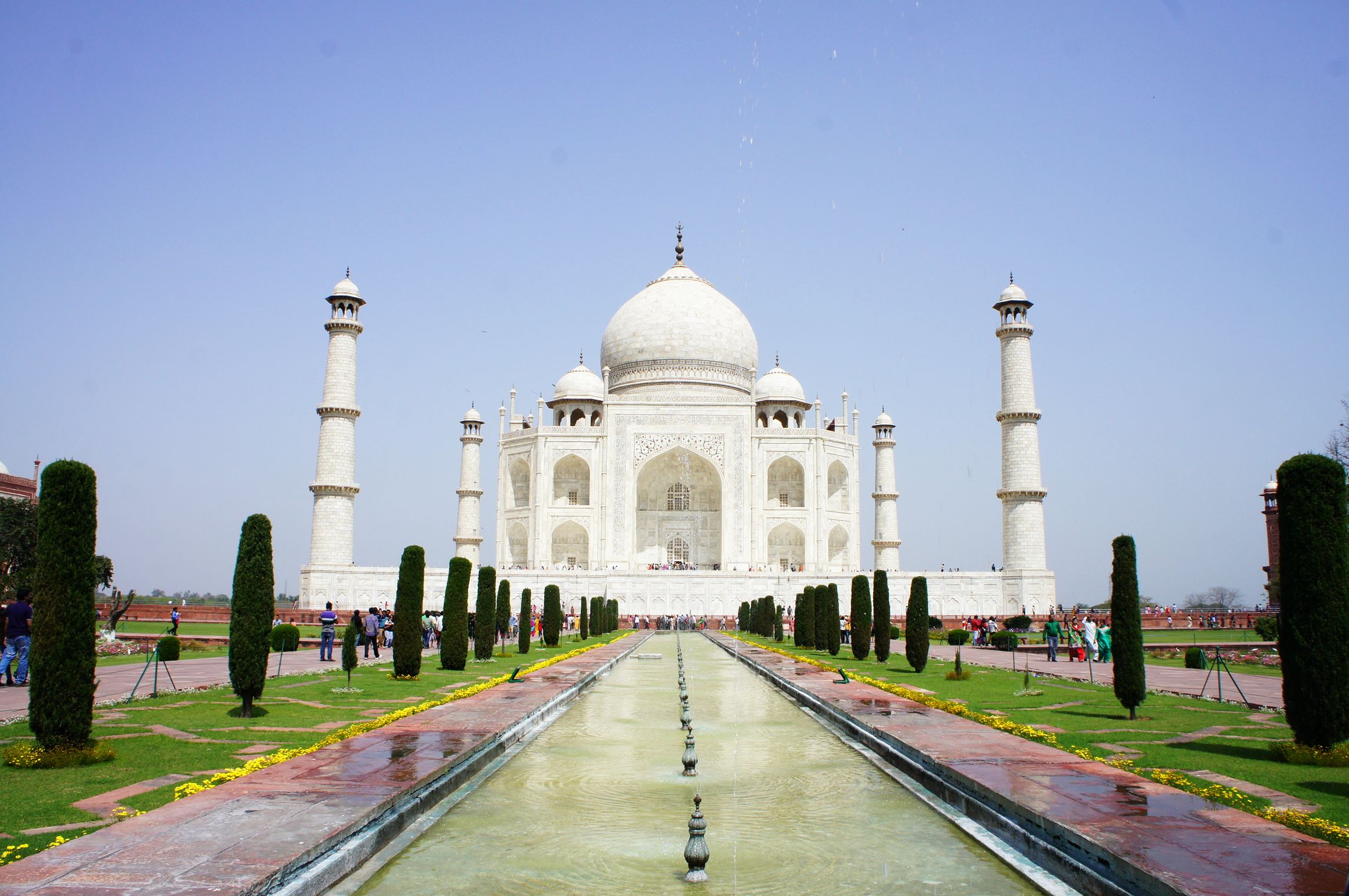 Als Frau in Indien reisen - Taj Mahal