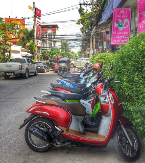 Chiang-Mai-Scooter