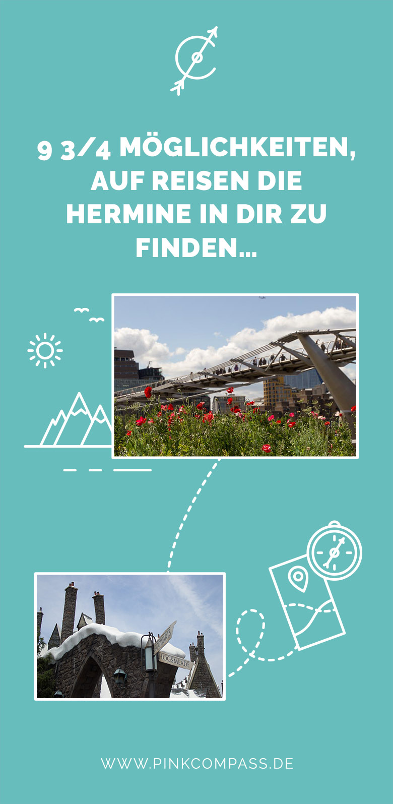 So findest Du auf Reisen die Hermine in Dir