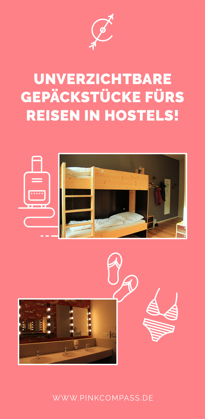 Reisen in Hostels: Das brauchst Du in Deinem Koffer!