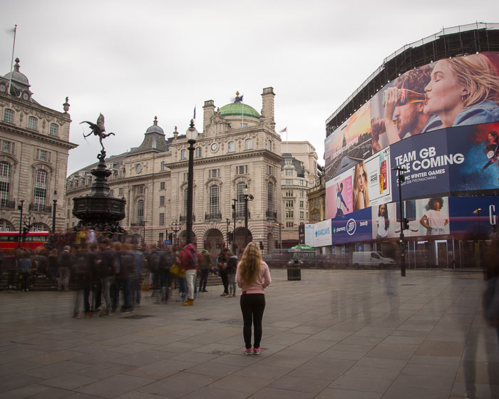 Alleinreisende Frauen wohin? London!