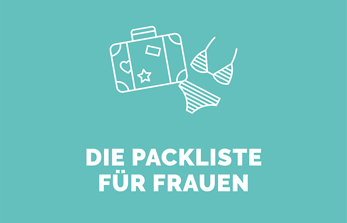 PinkCompass Icons Packliste fuer Frauen