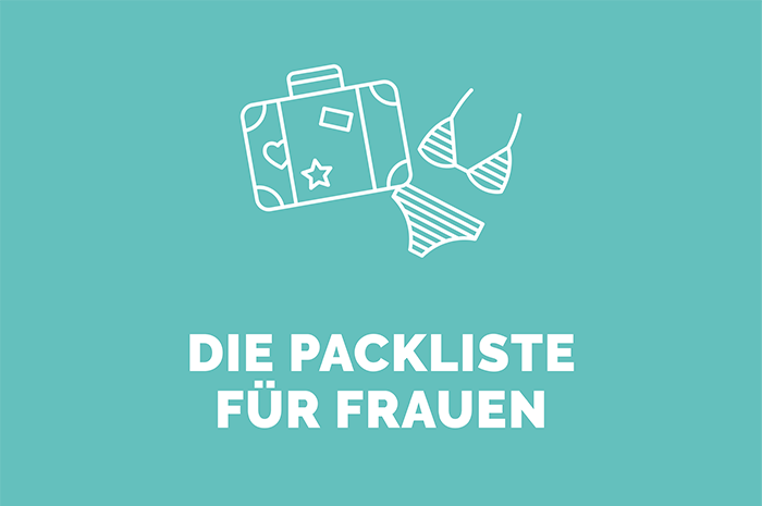 PinkCompass Icons Packliste fuer Frauen